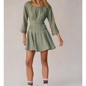 Free People sea spray green